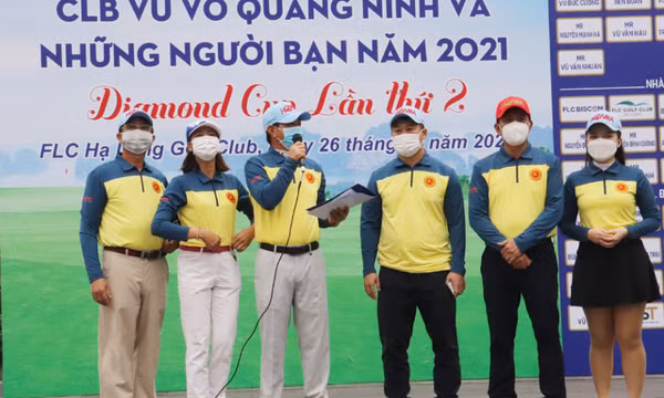 Khai mạc Giải CLB Golf Vũ-Võ Quảng Ninh 2021 