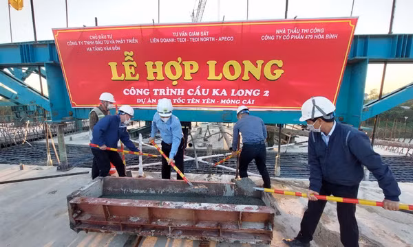 Hợp long cầu Ka Long 2