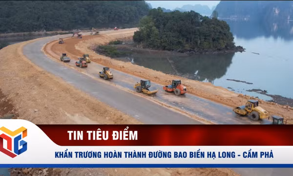 Khẩn trương hoàn thành đường bao biển Hạ Long - Cẩm Phả