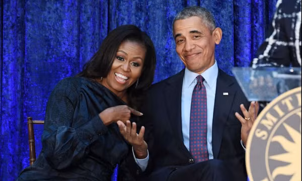 Vợ chồng cựu Tổng thống Obama đứng đầu danh sách được ngưỡng mộ nhất thế giới