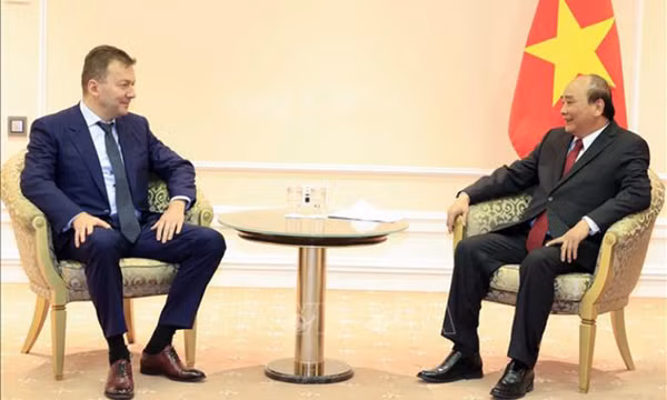 Chủ tịch nước Nguyễn Xuân Phúc tiếp lãnh đạo các doanh nghiệp Nga