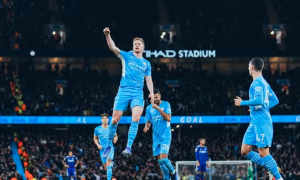 Man City thắng 7-0 tại Ngoại hạng Anh