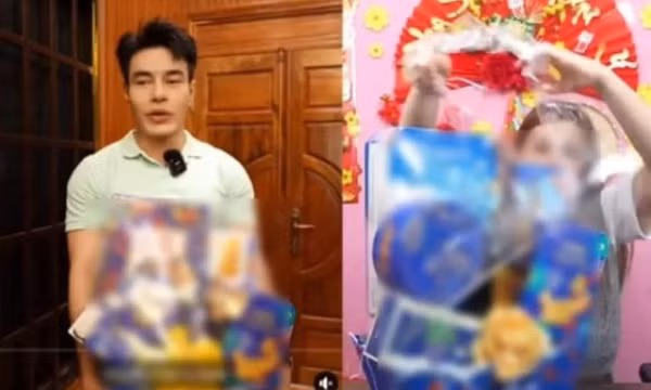 Lê Dương Bảo Lâm bị chỉ trích lợi dụng khán giả khi bán giỏ quà Tết đắt đỏ