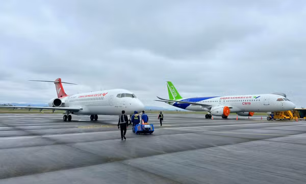 Triển lãm máy bay thương mại Comac Airshow lần đầu tiên tại Việt Nam
