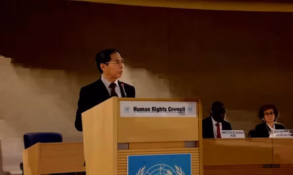 Việt Nam tái ứng cử Hội đồng Nhân quyền nhiệm kỳ 2026-2028
