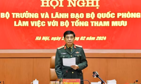 Đại tướng Phan Văn Giang: Bộ Tổng Tham mưu không để bị động, bất ngờ