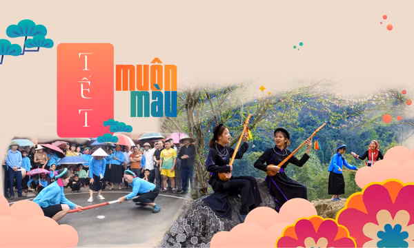 Tết muôn màu...