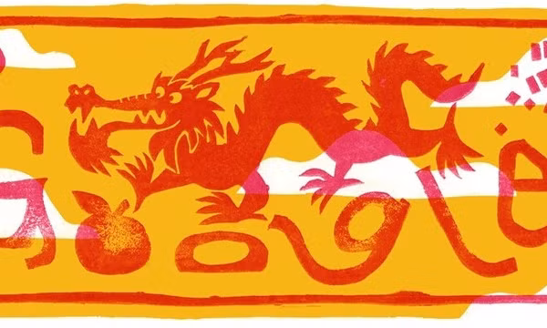 Google Doodle chúc mừng Tết Nguyên đán 2024