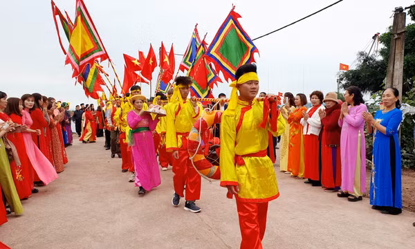 Khai hội Đình Cái Tó (huyện Hải Hà)