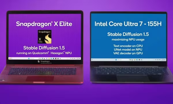Qualcomm: 'Snapdragon xử lý AI nhanh gấp 10 lần Core Ultra'