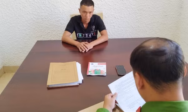 Cho học sinh vay lãi cao gấp 500 lần, nam thanh niên bị tạm giữ