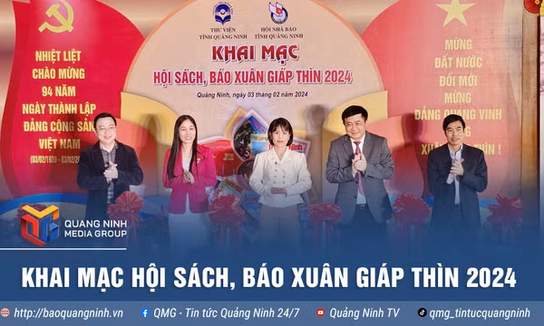 Khai mạc Hội sách, báo xuân Giáp Thìn 2024