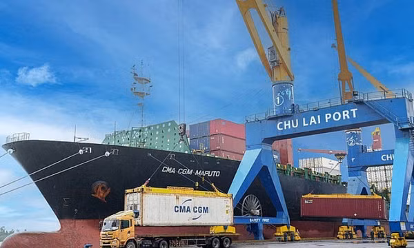 Tháng đầu năm 2024, xuất khẩu hàng hóa của Việt Nam sang Lào tăng 104,4%