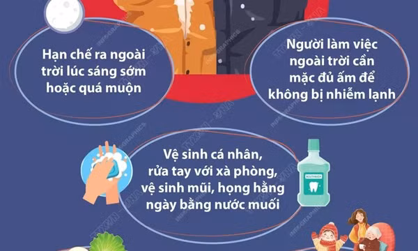 Hướng dẫn cách giữ ấm cơ thể trong những ngày rét đậm