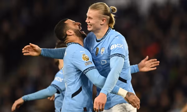 Man City thắng giải tỏa tại Ngoại hạng Anh