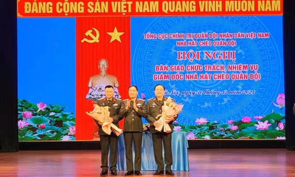 NSND Tự Long giữ chức Giám đốc Nhà hát Chèo Quân đội
