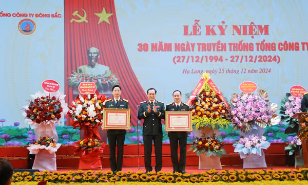 Tổng Công ty Đông Bắc kỷ niệm 30 năm Ngày truyền thống 27/12 (1994 - 2024)