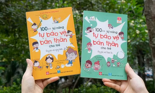 Bộ sách giúp trẻ học cách tự bảo vệ bản thân khi gặp nguy hiểm