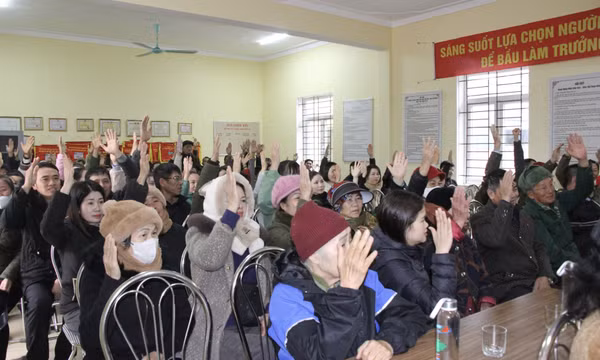 Cô Tô: Địa phương đầu tiên hoàn thành bầu cử 