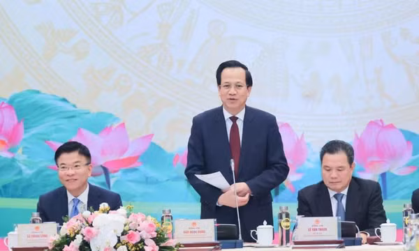 Bộ trưởng Đào Ngọc Dung thông tin phương án sáp nhập các đơn vị của Bộ LĐ-TBXH