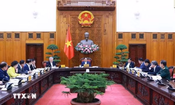 Thủ tướng: Sắp xếp tổ chức bộ máy phải chống lợi ích nhóm, lợi ích cá nhân