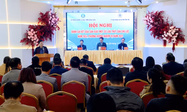 Năm 2025, lĩnh vực thủy sản phấn đấu tăng trưởng từ 6 đến 8% 