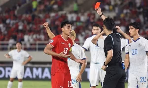 Đội trưởng đá xấu nhận thẻ đỏ, Indonesia bị loại khỏi AFF Cup 2024