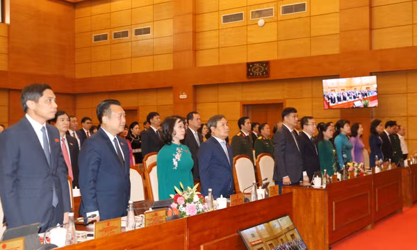Khai mạc Kỳ họp thứ 23 HĐND tỉnh khóa XIV