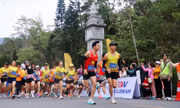 Sôi động Giải chạy Yen Tu Heritage 2024