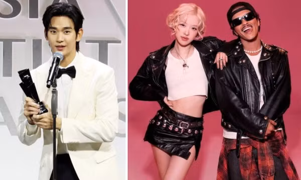 Rosé đoạt Daesang đầu tiên, Kim Soo Hyun thắng lớn ở AAA