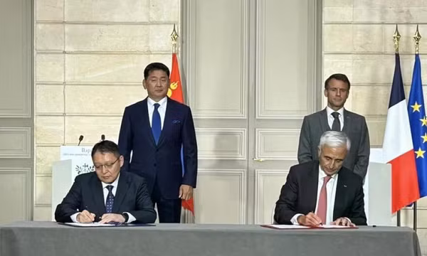 Mông Cổ và Pháp đạt thỏa thuận khai thác uranium trị giá 1,6 tỷ USD