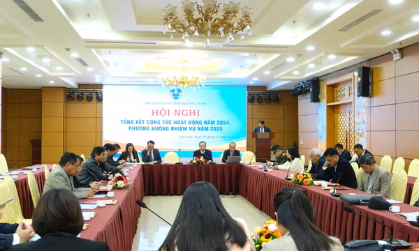 Đoàn Luật sư tỉnh tổng kết công tác năm 2024 và triển khai nhiệm vụ năm 2025