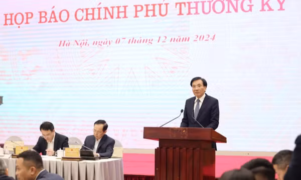 Họp báo Chính phủ thường kỳ tháng 11: KTXH 11 tháng đạt nhiều kết quả quan trọng