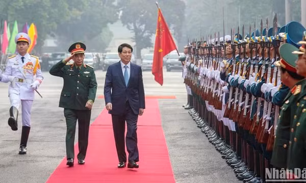 Chủ tịch nước Lương Cường: Trong thành tựu chung của đất nước, Quân đội có những đóng góp rất quan trọng
