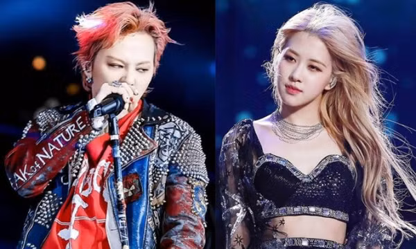 G-Dragon gây sốt khi xuất hiện cùng Rosé (Blackpink)