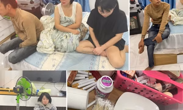 Bắt nhóm nam nữ mở tiệc ma túy tại nhà riêng ở Hải Phòng