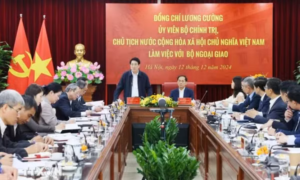 Ngành Ngoại giao đóng góp quan trọng vào thành tựu đối ngoại của đất nước
