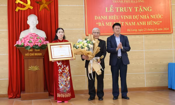 TP Hạ Long: Truy tặng danh hiệu “Bà mẹ Việt Nam Anh hùng”
