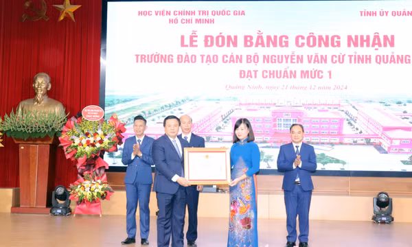 Hiệu quả đổi mới, sắp xếp tổ chức bộ máy cơ sở đào tạo, bồi dưỡng chính trị