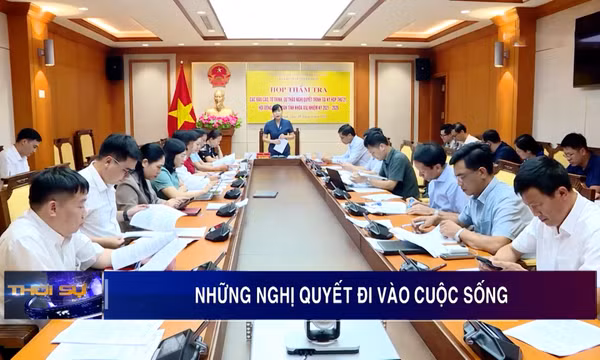 Những Nghị quyết đi vào cuộc sống