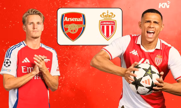 Nhận định Arsenal vs Monaco: Pháo thủ phô diễn sức mạnh