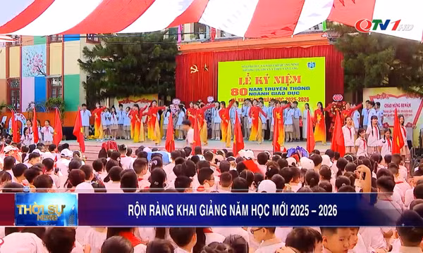 Rộn ràng khai giảng năm học mới 2025 - 2026