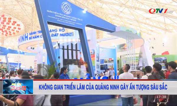 Khách tham quan ấn tượng với gian trưng bày của Quảng Ninh tại Triển lãm thành tựu đất nước