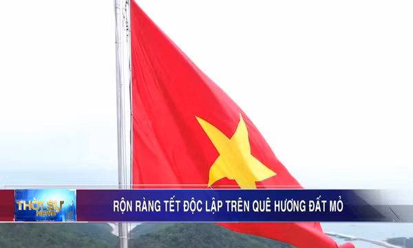 Rộn ràng Tết Độc lập trên quê hương Đất Mỏ