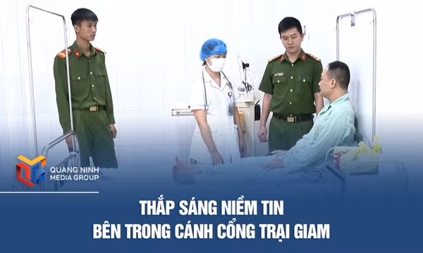 Thắp sáng niềm tin bên trong cánh cổng trại giam