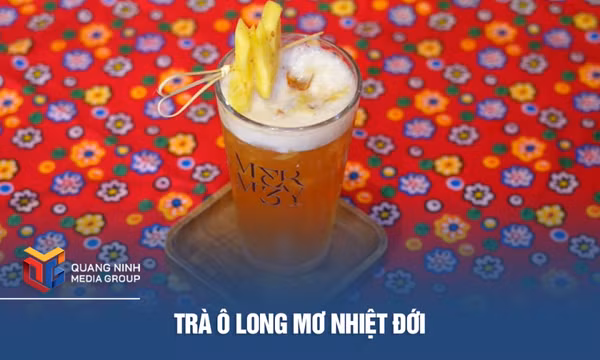 Trà ô long mơ nhiệt đới