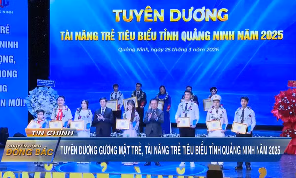 Tuyên dương gương mặt trẻ, tài năng trẻ tiêu biểu tỉnh Quảng Ninh năm 2025