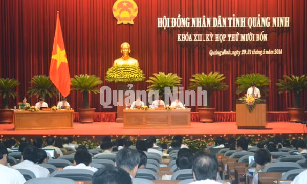 Kỳ họp thứ 14, HĐND tỉnh khóa XII, tháng 5-2014