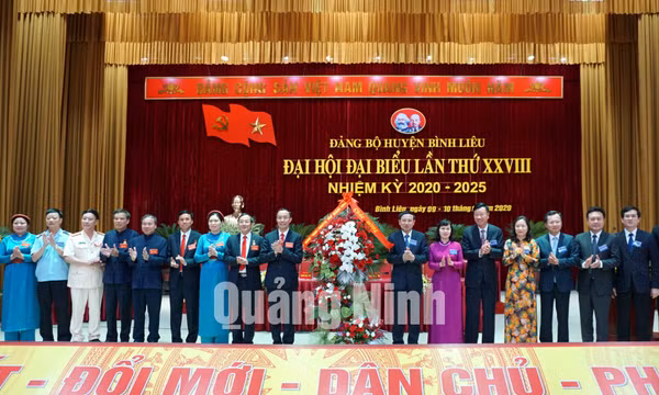 Đại hội Đại biểu Đảng bộ huyện Bình Liêu lần thứ XXVIII, tháng 6-2020