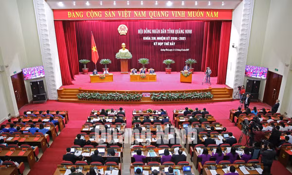 Kỳ họp thứ 7, HĐND tỉnh khóa XIII, tháng 12-2017